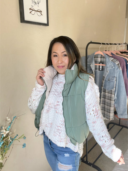 Reversible Woven Vest – Lightweight & Stylish