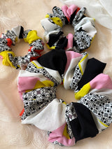 all three sizes of confetti crush scrunchie